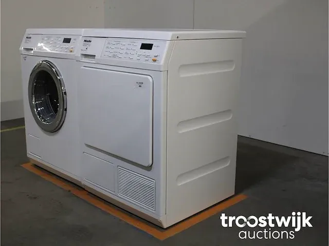 W 5933 softcare system wasmachine & miele t 8937 wp softcare system ecocomfort droger - afbeelding 7 van  8