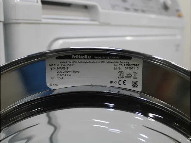 W 5973 softcare system wasmachine & miele t 8463 c softcare system droger - afbeelding 5 van  8