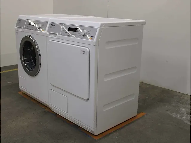 W 5973 softcare system wasmachine & miele t 8463 c softcare system droger - afbeelding 7 van  8