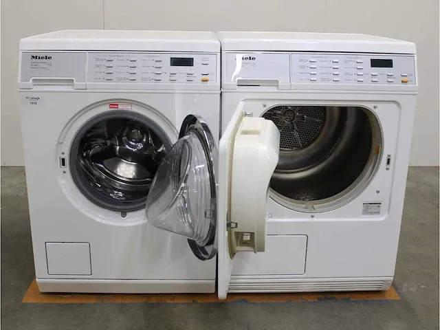 W 5973 softcare system wasmachine & miele t 8663 c softcare system droger - afbeelding 2 van  8