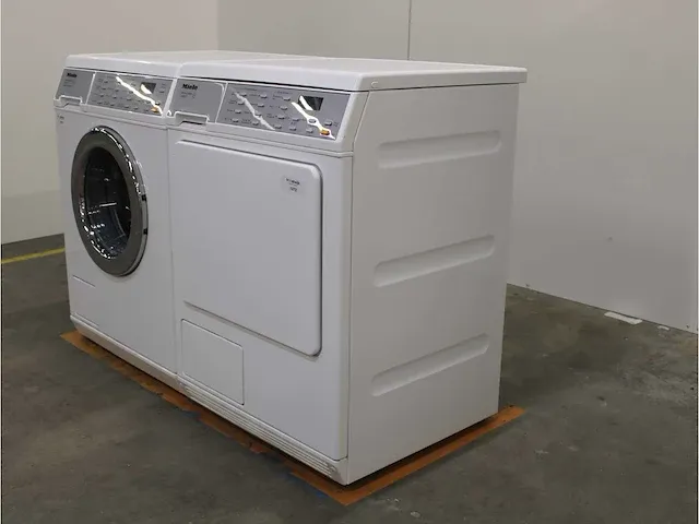 W 5973 softcare system wasmachine & miele t 8663 c softcare system droger - afbeelding 7 van  8