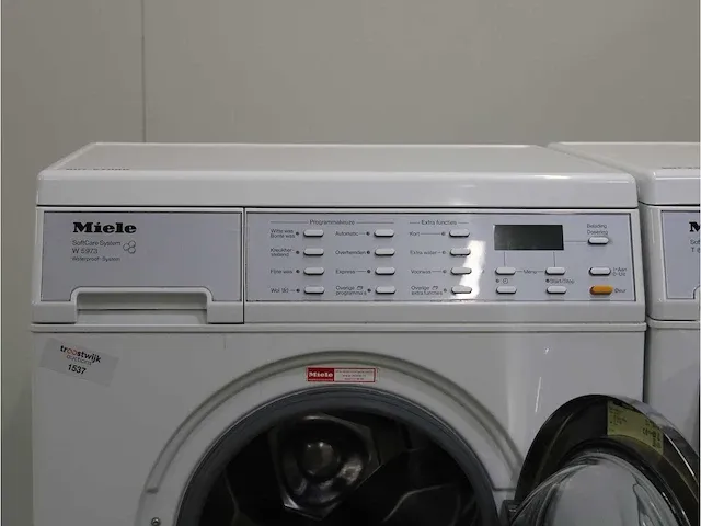 W 5973 softcare system wasmachine & miele t 8663 c softcare system droger - afbeelding 3 van  8