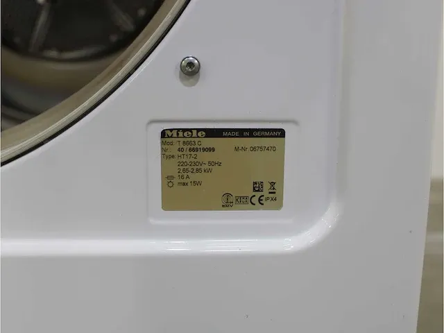 W 5973 softcare system wasmachine & miele t 8663 c softcare system droger - afbeelding 8 van  8