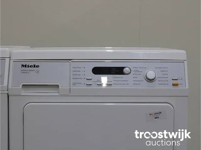 W 5973 softcare system wasmachine & miele t 8843 c softcare system droger - afbeelding 6 van  8