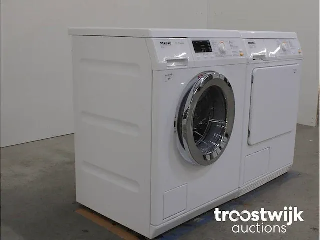 W classic eco wasmachine & miele t 8403 c softcare system droger - afbeelding 4 van  8