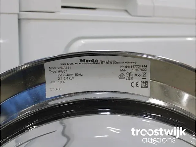 W classic eco wasmachine & miele t 8403 c softcare system droger - afbeelding 5 van  8