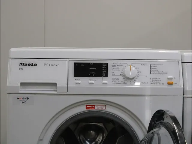 W classic eco wasmachine & miele t 8813 c edition 111 droger - afbeelding 3 van  8