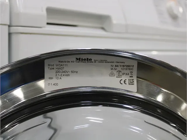 W classic eco wasmachine & miele t 8813 c edition 111 droger - afbeelding 5 van  8