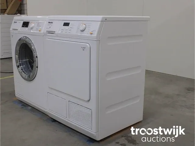 W classic ecocomfort wasmachine & miele t 8627 wp ecocomfort droger - afbeelding 7 van  8