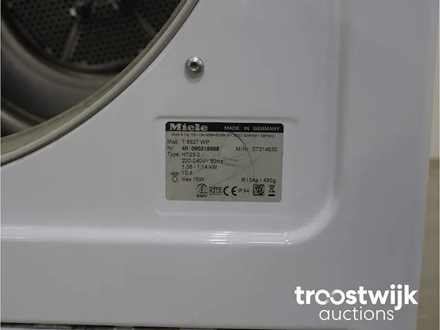 W classic ecocomfort wasmachine & miele t 8627 wp ecocomfort droger - afbeelding 8 van  8