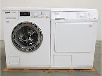 W classic ecocomfort wasmachine & miele t 8803 c softcare system droger