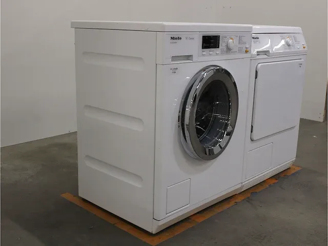 W classic ecocomfort wasmachine & miele t 8803 c softcare system droger - afbeelding 4 van  8