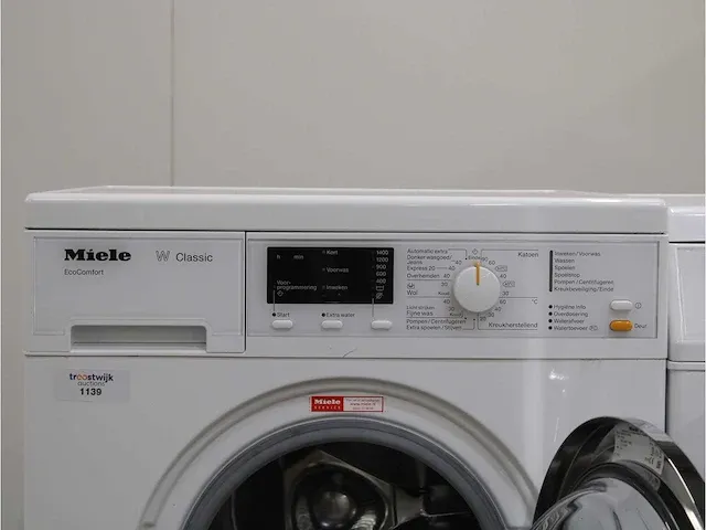 W classic ecocomfort wasmachine & miele t 8803 c softcare system droger - afbeelding 3 van  8