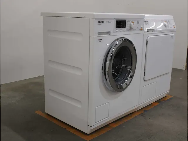 W classic ecocomfort wasmachine & miele t 8803 c softcare system droger - afbeelding 4 van  8