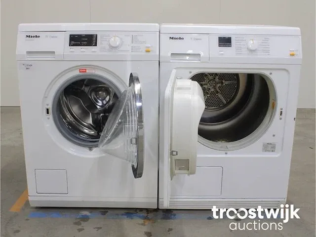 W classic ecocomfort wasmachine & miele t classic droger - afbeelding 2 van  8