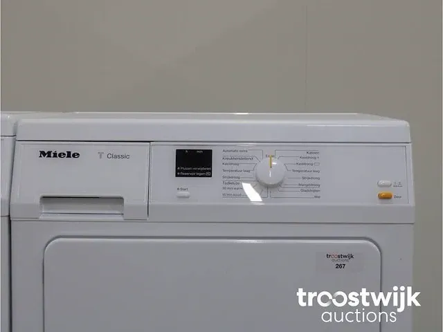 W classic ecocomfort wasmachine & miele t classic droger - afbeelding 6 van  8
