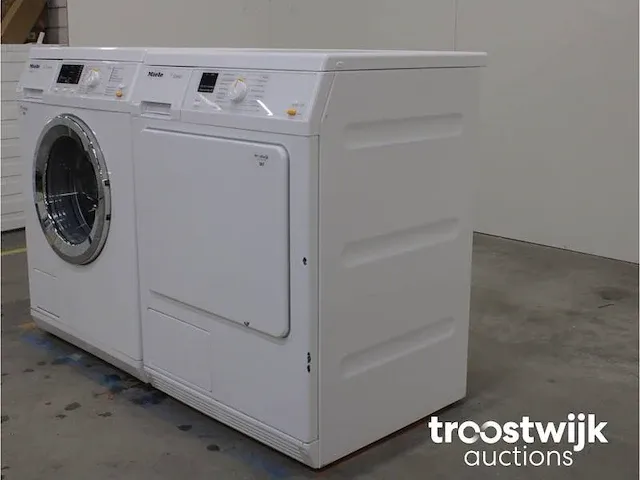 W classic ecocomfort wasmachine & miele t classic droger - afbeelding 7 van  8