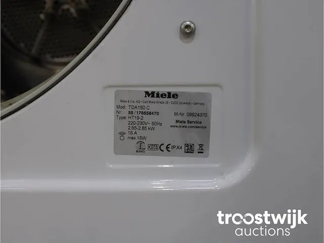 W classic ecocomfort wasmachine & miele t classic droger - afbeelding 8 van  8
