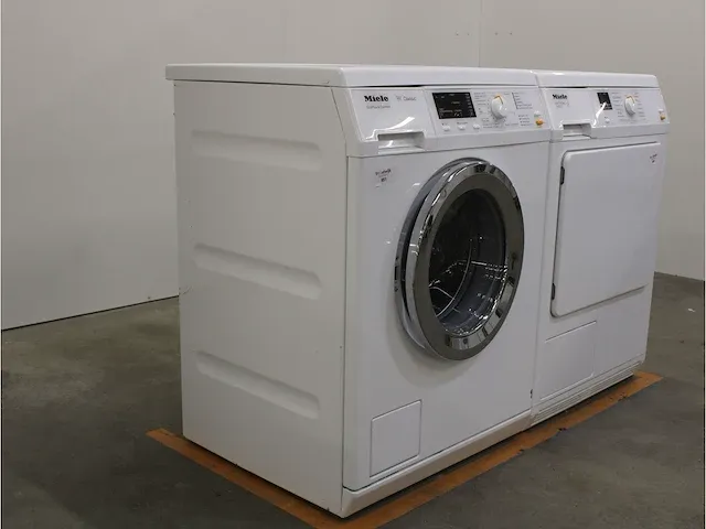 W classic ecoplus & comfort wasmachine & miele t 8823 c softtronic droger - afbeelding 4 van  8