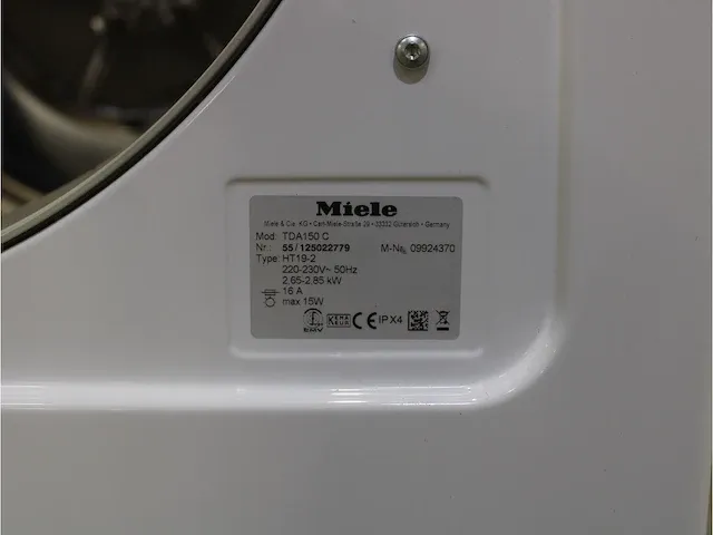 W classic ecoplus & comfort wasmachine & miele t 8823 c softtronic droger - afbeelding 8 van  8