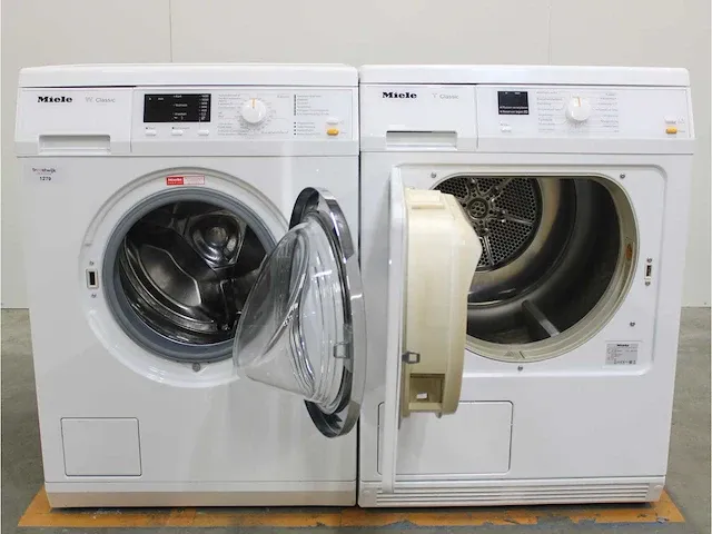 W classic wasmachine & miele t classic droger - afbeelding 2 van  8