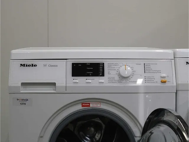 W classic wasmachine & miele t classic droger - afbeelding 3 van  8