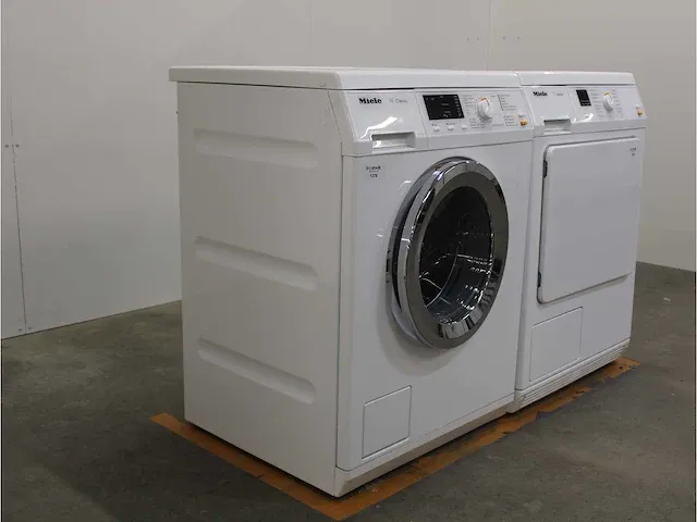 W classic wasmachine & miele t classic droger - afbeelding 4 van  8