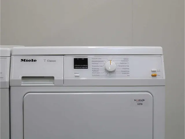 W classic wasmachine & miele t classic droger - afbeelding 6 van  8