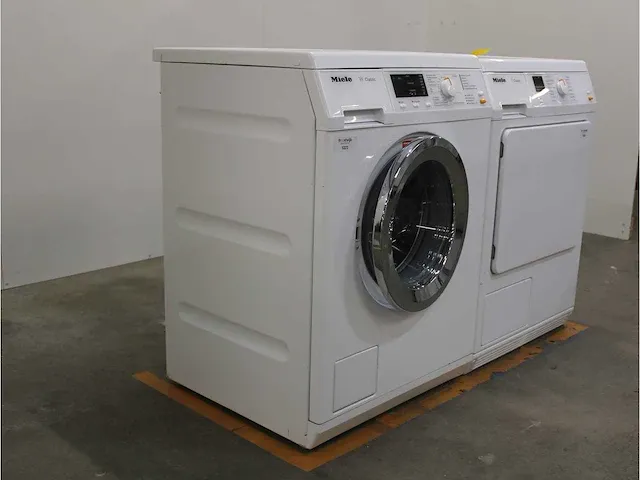 W classic wasmachine & miele t classic droger - afbeelding 4 van  8