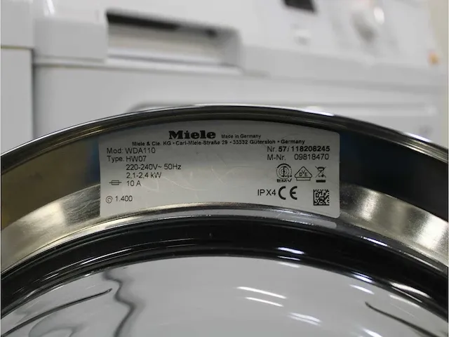 W classic wasmachine & miele t classic droger - afbeelding 5 van  8