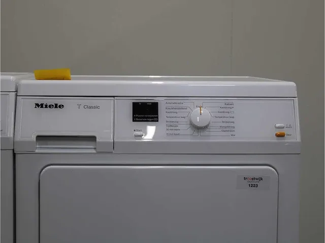 W classic wasmachine & miele t classic droger - afbeelding 6 van  8