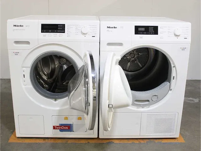 W classic wasmachine & miele t classic droger - afbeelding 2 van  8