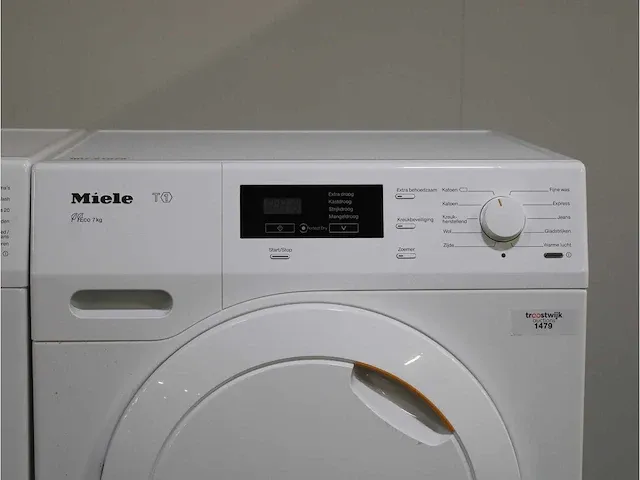 W classic wasmachine & miele t classic droger - afbeelding 6 van  8