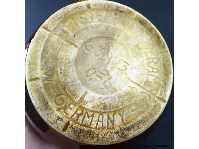W. germany koffiepot en beker - afbeelding 5 van  5