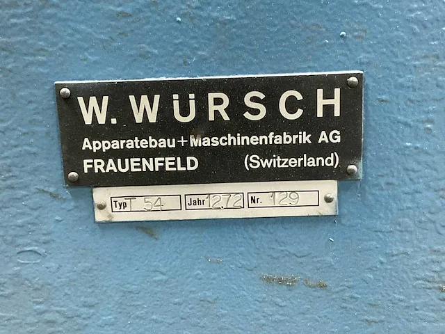 W. würsch t54 keerband - afbeelding 8 van  8