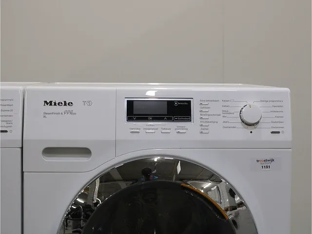 W1 powerwash 2.0 & twindos xl wasmachine & miele t1 steamfinish & eco xl droger - afbeelding 6 van  8