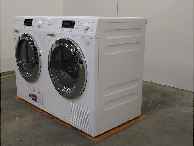 W1 powerwash 2.0 & twindos xl wasmachine & miele t1 steamfinish & eco xl droger - afbeelding 7 van  8
