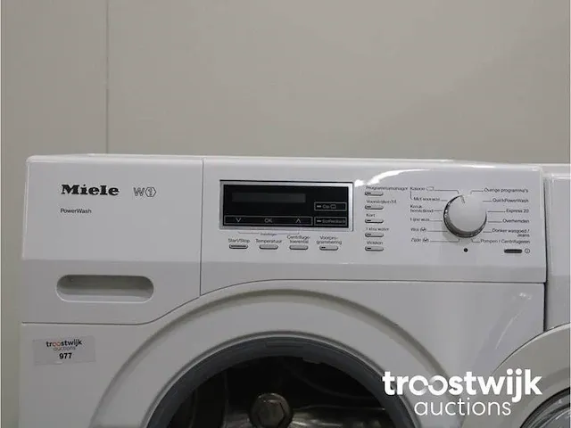 W1 powerwash wasmachine & miele t1 steamfinish & eco droger - afbeelding 3 van  8