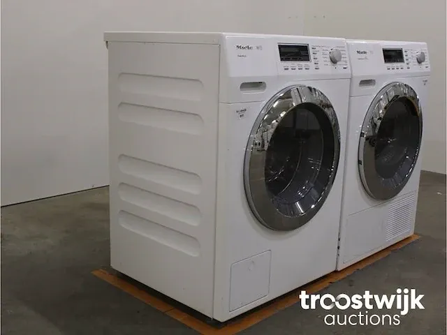 W1 powerwash wasmachine & miele t1 steamfinish & eco droger - afbeelding 4 van  8