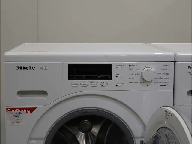 W1 wasmachine & miele t1 eco droger - afbeelding 3 van  8