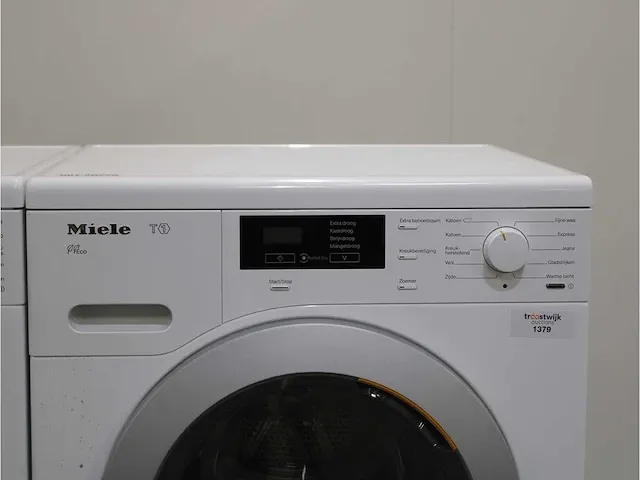 W1 wasmachine & miele t1 eco droger - afbeelding 6 van  8