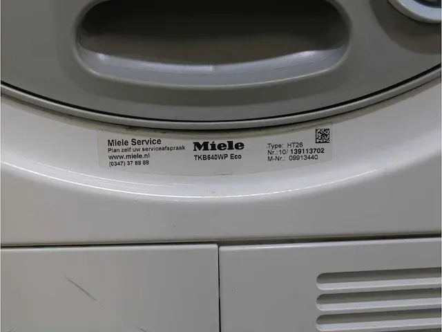 W1 wasmachine & miele t1 eco droger - afbeelding 8 van  8