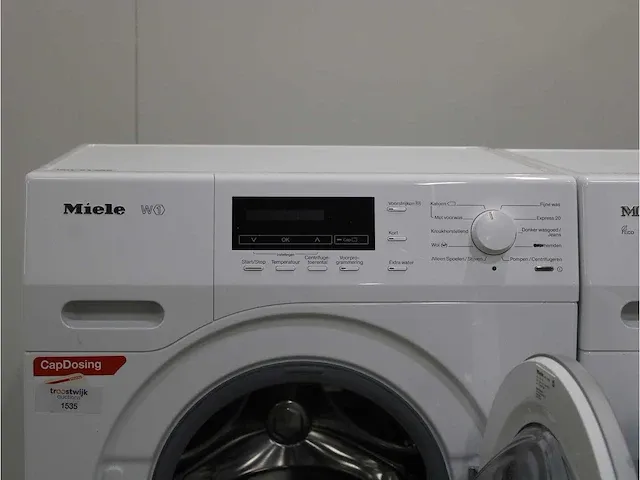 W1 wasmachine & miele t1 eco droger - afbeelding 3 van  8