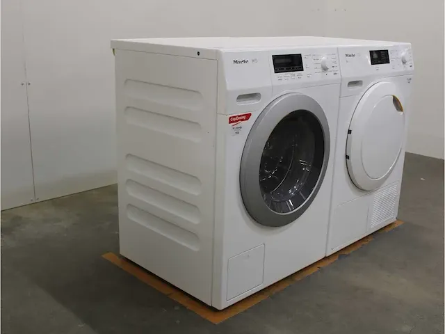 W1 wasmachine & miele t1 eco droger - afbeelding 4 van  8