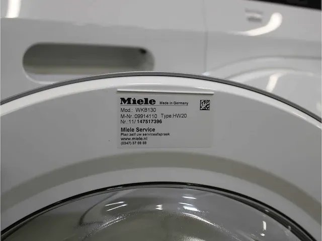 W1 wasmachine & miele t1 eco droger - afbeelding 5 van  8
