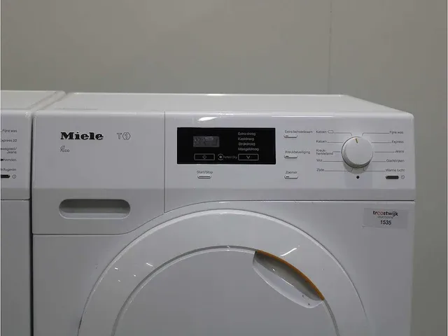 W1 wasmachine & miele t1 eco droger - afbeelding 6 van  8