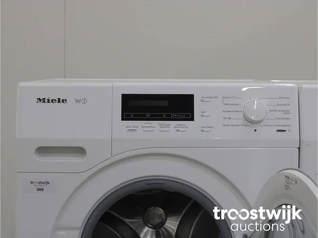 W1 wasmachine & miele t1 eco droger - afbeelding 3 van  8