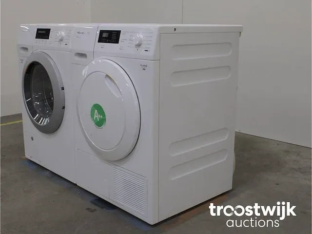 W1 wasmachine & miele t1 eco droger - afbeelding 7 van  8