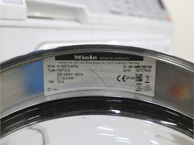 W1 wasmachine & miele t1 fragrancedos & steamfinish droger - afbeelding 5 van  8