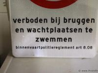 Waarschuwingsbord - 40x61x2,5cm - afbeelding 2 van  3